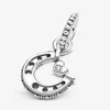 Nouveauté 100% 925 argent Sterling bonne chance fer à cheval balancent breloque ajustement Original européen bracelet à breloques bijoux de mode Sh193H