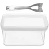 Plates Butter Sealed Box Portable Dish Plastic Containers Desserts Kitchen Slicer Lid Cheeses Storage Holder Home Keeper