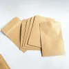 Atacado 3 selo lateral saco metalizado de papel Kraft Reclosable folha de alumínio forrado plano calor selável sacos de embalagem de alimentos com zíper ZZ