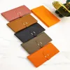 Top quality Luxurys Genuine Leather Card Holder Designer Wallets Purses Holders Coin Wallet handbag fashion mens Women's2625