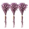 Decoratieve bloemen Gedroogde bloemboeket Gypsophila Takken Pography Props DIY Craft Mini Decoratie Kerstkrans