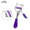 Eyelash Curler Owosc 1PC Eyelash Curler med Comb Stainless Steel Eyelash Curler Cosmetic Fashion Professional Beauty Makeup Tools Accessories 231204