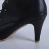 Botas Joelho Bota Alta Plus Size 45 Outono Inverno PU Sapatos De Couro Cinto Fivela Cruz Bandagem Longa Bota Feminina Zapatos de Mujer 231204