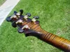 HOT SELL GODKVALITET ELEKTRISK GUITAR 2008 Anpassad 22 Privat Stock Brasilian #1776 Tiger Eye 14K Gold Birds - Musikinstrument