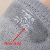 Solid Color Short Men Socks Black White Grey Breattable Sock Slippers Women Non-Slip Business Low Cut Sock Ankel