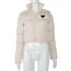 Women Down Parkas Kurtki puffer wiatrówki żeńska designerka krótka styl szczupły płaszcze kobietom warstwa ciepła gruba kurtka zimowa rozmiar s-xl