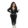 Designer Fleece Tracksuit Femme Femme Sweat Winter Sweins Sweat à manches longues Sweat à capuche et pantalon Two Pied Set Solid Outftis Sportswear Bulk Wholesale Vêtements