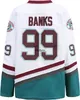 Outros artigos esportivos Charlie Conway Jersey Mighty Ducks Hóquei 9 Paul Kariya Jerseys Suéter esportivo Tudo costurado Camisa de filme Us Tamanho S XXXL 231204