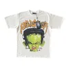 Hellstar Frankenkid Tee Vert garçons coton manches courtes T-shirt Hip Hop Manches courtes Hommes Femmes T-shirt unisexe haut en coton Hommes rétro T-shirt Été lâche T-shirt Rock SMLX