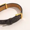 Novo estilo de moda pulseiras mulheres pulseira designer jóias couro falso 18k banhado a ouro pulseira de aço inoxidável das mulheres casamento gif282o