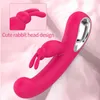 0YWT adult sex toy silicone rabbit vibrator for women's masturbation double head vibration massager 231204