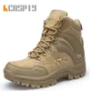 Kleding Schoenen Merk Tactische Militaire Combat Laarzen Mannen Echt Leer US Army Jacht Trekking Camping Bergbeklimmen Winter Werklaars 231204