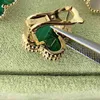 S925 sterling zilveren dames oorbellen met parelmoer ingelegd Klaver hoogwaardige sieraden 2021 nieuwe stijl AA220315222N