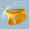 UNDUPTS Erkekler 3D POUCH iç çamaşırı Hafif Kuru Performans Boksör Buz İpek Kılavuzu İç Hombre Seksi Külot Motile Sperm