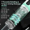 Masturbateurs Doloise 7 Rotation Sucer Eau SPA Automatique Mâle Vraie Chatte Adulte Masturbation Sex Toys Pour Hommes Fellation Machine 231204