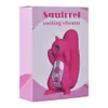 Dispositivo de sucção de esquilo, sucção de 10 frequências + masturbador de carregamento de silicone de vibração, vibrador feminino, brinquedo sexual adulto 231204