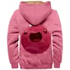 Herrtröjor Slime Rancher 2 Game Hoodie Jacket Geometry Zipper 3D Print Casual Daily Holiday Fleece Winter Clothing Apparel