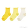 Chaussettes pour enfants 3 paires/lot 3-12Y chaussettes pour enfants été ultra-mince respirant Net chaussettes couleur Pure garçons filles coton chaussettes enfants chaussettes Bobby Sox