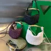 BottegvVeneta Designer Handbags Sardine Womens Tote Bags Sardine Bag Woven Bag Womens Highlevel Sense Versatile Small Crowd Mini Leather Dumpling Bag One Shou HBYU