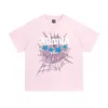 Gjna mens tshirts Summer Spider футболка Tees Fashion Женские дизайнеры Sp5der T Roomts с длинным рукавом топы с хлопчатобу