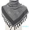 Szaliki szalik keffiyeh hatta szerokie z frędzlami shemagh araba houndstooth bawełna unisex