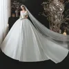 Stedelijke sexy jurken Robes De Mariage Satijnen baljurk Trouwjurk Off-shoulder Eenvoudig Hochzeitskleid Lace Up Back Sukienka Na Wesele Gelinlik 231202