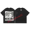 Herren T-Shirts 2023 Hellstar Shirt Kurzarm T-Shirt Damen Hochwertige Streetwear Hop Fashion T-Shirt Rapper Washed Grey Black Heavy Craft Tees