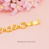 New Classic Van Clover Bracelet Fashion Gold Plated Colourful Zirconia Clover Women's Bracelet High Faux Crystal Bracelet Gift