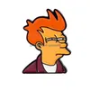 Pins Brosches Futurama Philip J. Fry ENAMEL PINS TV SHOW BADGES CARTOON FIGHOR SMYCHRY Gift för fans Drop Delivery DHBVP