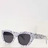 Occhiali da sole da donna Designer Fibra di acetato Cat Eye Moda Cornice geometrica Occhiali da sole da donna retrò UV400 Occhiali per vacanze invernali Lunettes de soleil pour femmes 09s