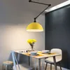 Lampy wiszące nowoczesne minimalistyczne spersonalizowane regulowane żyrandol Nordic Restaurant Bar sypialnia sypialnia nocna składana światło sufitowe