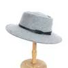 Bérets 2023 chapeau de laine chapeau rond haut Fedora chapeaux pour femmes feutre unique hommes cool belle belle femme