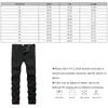 Men's Pants Jeans Slim Fit High Stretch Black Denim Trousers Korean Streetwear Straight Vintage Fashion 2023