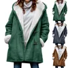 Vestes Femmes Manteaux d'hiver pour femmes 2023 Polaire chaude Casual Light Femmes Veste à capuche légère Western Top