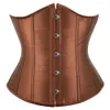 Andra trosor sexiga underkläder underkläder Satin Womens Corset Top Gothic Clothes Woman Steampunk Bustier and Corsets 8192 231204