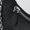 再編集2005デザイナーバッグナイロンキャンバストートバッグホーボーラグジュアリーハンドバッグショルダーバッグファッションチェストパック女性チェーン最高品質の財布メッセンジャーウォレット3ピース