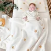 Filtar 127d Backable Baby som tar emot filt Coral Fleece Throw Warm Bath Handduk