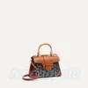 Designer de luxe Top qualité Embrayage Saigon Sacs Fourre-tout de voyage pour femme avec boîte Sac à main Sac en cuir véritable Vintage Cross Body Portefeuille Hommes Pochette à bandoulière Sac de soirée