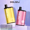 DOLODA EXTRA BOX 6000 Puff Disposable Vape puff 6000 E Cigarette 2% 5% Cartridge Pod 1.2 Mesh Coil 650mah Vape pen 10 Flavor 12ml oil capacity plus puff elf bar vs BANG 12K