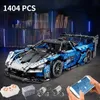 DIECAST MODEL Supercar Concept Sports Car Builds Brick Model Overpeed Car Toy prezent urodzinowy prezent urodzinowy 1215pcs 231204