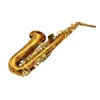 Eastern Music Gold Brass Body Dark Gold Lacquer Body Gold Keys Alto Saxophone