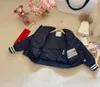 New designer baby down jackets winter Thick and warm child coat Size 100-170 Large logo print on the back kids Outwear Nov25