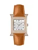 Zegarki damskie skórzane mody kwarcowe zegarek na rękę elegancki zegar dłoni dla kobiet unikalne projektowanie luksusowe panie zegarek 231204