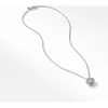 Halsband dy lyxdesigner Twisteddy nisch fashionabla rena silverhängen smycken inlagd med mosang diamanter för direkt försäljning