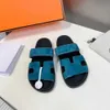 Designer sandalen zomerschoenen chypre sandalen klassiek merk strand casual heren dames strand pluizige pantoffels toryburch sandalen paren weide tory burchslides