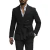 Ternos masculinos dv055 personalizar terno 2 peças cinto estilo conjunto noivo homem casual smoking para casamento (calças blazer)