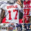 Maglie Florida Atlantic Owls FAU Maglia da calcio NCAA College Chris Robison Malcolm Davidson Harrison Bryant Devin Singletary Anto