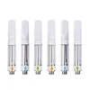 Pure ONE Glass Carts Ceramic Atomizers Coil Vape Cartridges 0.8ml 1.0ml Empty atomizer 510 Thread Thick Oil Cartridge with Packaging atomizers
