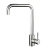 Bathroom Sink Faucets Kitchen Water Faucet Stainless Steel Cold/ Mixer Tap Basin 360 ° Rotation Single Handle Taps