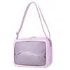 Abendtaschen Ita Tasche Umhängetasche Frauen Klare Schulter Schule Mode Niedliche Kawaii Mädchen JK Geldbörse Leder Transparent Display Itabag